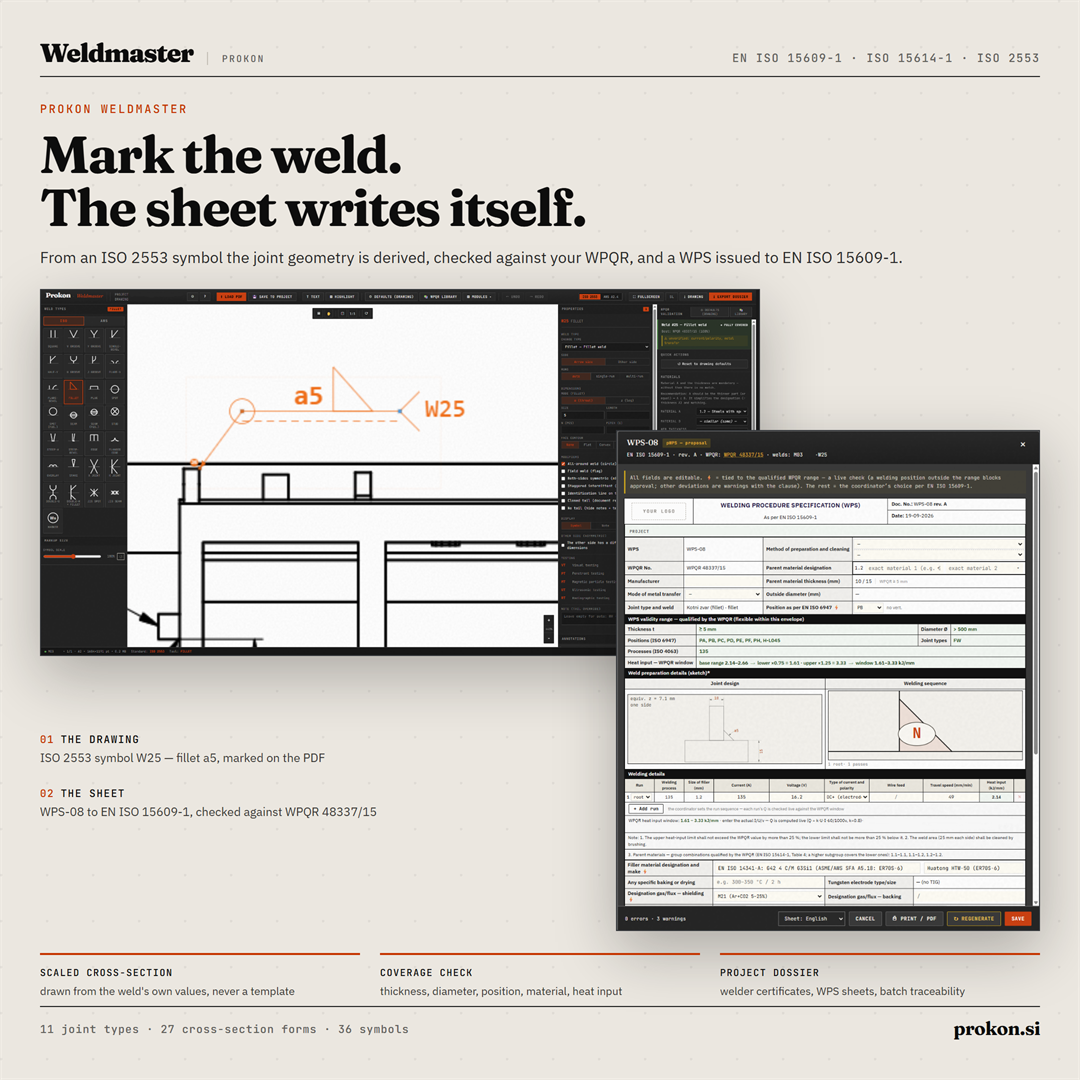 Prokon Weldmaster – Automated WPS Creation
Automate WPS creation directly from P